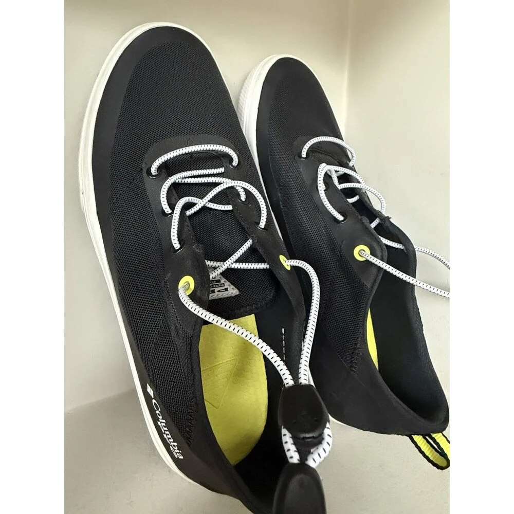 Men’s Size 10- Columbia Dorado CVO PFG Sneakers Black/White